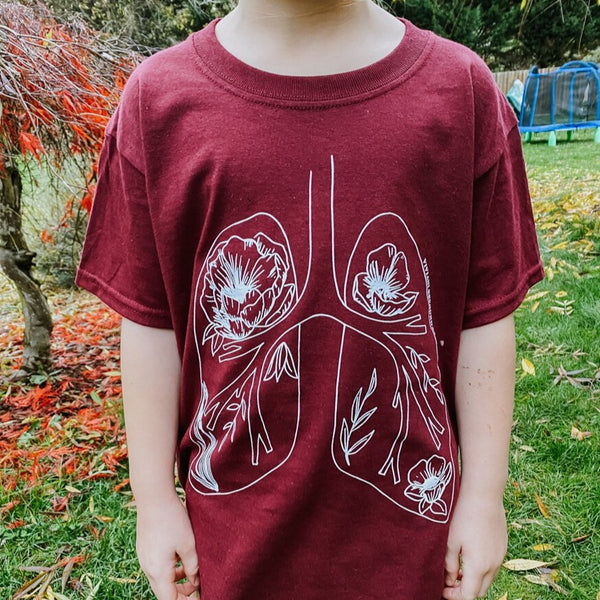 Lungs Kids Shirt